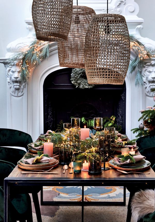 table de fête/ambiance de fête/table féerique